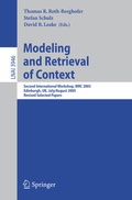 Cover: Modeling and Retrieval of Context - Springer