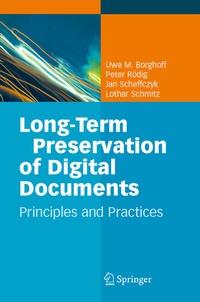 Abbildung von: Long-Term Preservation of Digital Documents - Springer