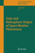 Cover: Solar and Heliospheric Origins of Space Weather Phenomena - Springer