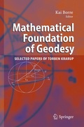Cover: Mathematical Foundation of Geodesy - Springer