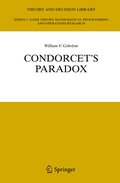 Cover: Condorcet's Paradox - Springer