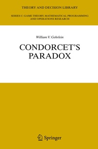 Enlarge image Cover: Condorcet's Paradox - Springer