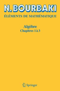 Abbildung von: Algèbre - Springer