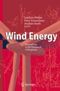 Cover: Wind Energy - Springer