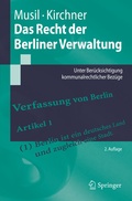 Cover: Das Recht der Berliner Verwaltung - Springer