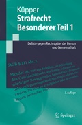Cover: Strafrecht, Besonderer Teil 1 - Springer