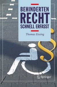 Abbildung von: Behindertenrecht - Schnell erfasst - Springer