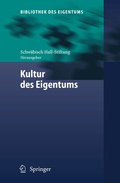 Cover: Kultur des Eigentums - Springer