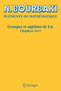 Cover: Groupes et alg&egrave;bres de Lie - Springer