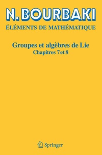 Abbildung von: Groupes et algèbres de Lie - Springer