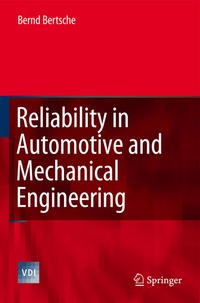 Enlarge image Cover: Reliability in Automotive and Mechanical Engineering - Springer