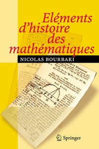 Abbildung von: Eléments d'histoire des mathématiques - Springer