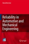 Cover: Reliability in Automotive and Mechanical Engineering - Springer