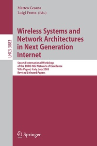 Enlarge image Cover: Wireless Systems and Network Architectures in Next Generation Internet - Springer