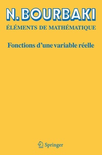 Abbildung von: Fonctions d'une variable réelle - Springer