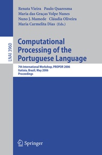 Abbildung von: Computational Processing of the Portuguese Language - Springer
