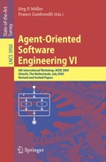 Cover: Agent-Oriented Software Engineering VI - Springer