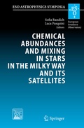 Cover: Chemical Abundances and Mixing in Stars in the Milky Way and its Satellites - Springer