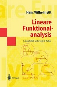 Enlarge image Cover: Lineare Funktionalanalysis - Springer