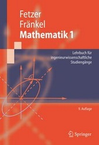 Enlarge image Cover: Mathematik 1 - Springer
