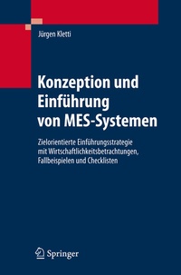 Abbildung von: Konzeption und Einführung von MES-Systemen - Springer