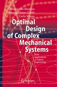 Abbildung von: Optimal Design of Complex Mechanical Systems - Springer