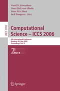 Cover: Computational Science - ICCS 2006 - Springer