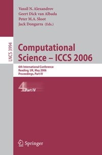 Enlarge image Cover: Computational Science - ICCS 2006 - Springer