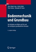 Cover: Bodenmechanik und Grundbau - Springer
