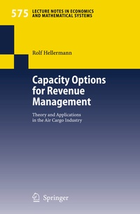 Abbildung von: Capacity Options for Revenue Management - Springer