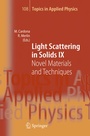 Cover: Light Scattering in Solids IX - Springer