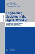 Cover: Engineering Societies in the Agents World VI - Springer