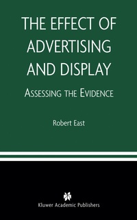 Enlarge image Cover: The Effect of Advertising and Display - Springer