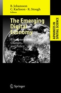 Cover: The Emerging Digital Economy - Springer