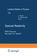 Cover: Special Relativity - Springer