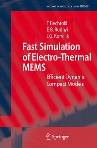 Enlarge image Cover: Fast Simulation of Electro-Thermal MEMS - Springer