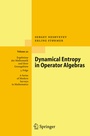 Cover: Dynamical Entropy in Operator Algebras - Springer