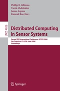 Cover: Distributed Computing in Sensor Systems - Springer