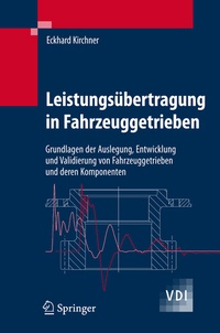 Abbildung von: Leistungsübertragung in Fahrzeuggetrieben - Springer