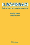 Cover: Int&eacute;gration - Springer