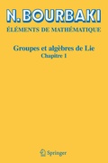 Cover: Groupes et alg&egrave;bres de Lie - Springer