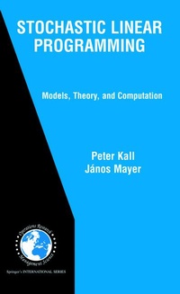 Enlarge image Cover: Stochastic Linear Programming - Springer
