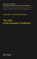 Cover: The Unity of the European Constitution - Springer