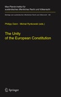 Cover: The Unity of the European Constitution - Springer