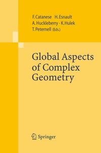 Abbildung von: Global Aspects of Complex Geometry - Springer