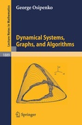 Cover: Dynamical Systems, Graphs, and Algorithms - Springer