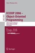 Cover: ECOOP 2006 - Object-Oriented Programming - Springer