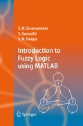 Cover: Introduction to Fuzzy Logic using MATLAB - Springer
