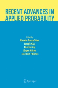 Enlarge image Cover: Recent Advances in Applied Probability - Springer Science+Business Media