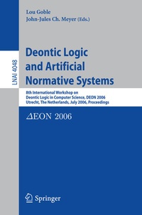 Enlarge image Cover: Deontic Logic and Artificial Normative Systems - Springer